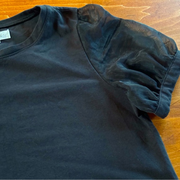 Madewell Elevated Basic Black Tee - Picture 3 of 9